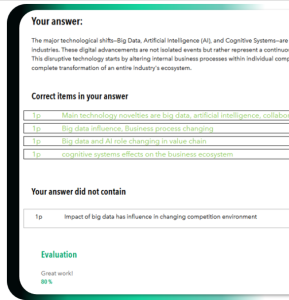 Students & Teachers AIcheq assessment, assessment, correct answers
